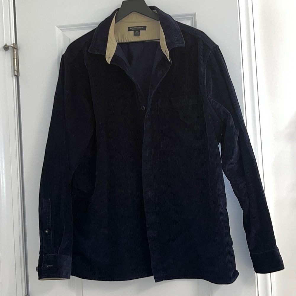 men’s banana republic button down